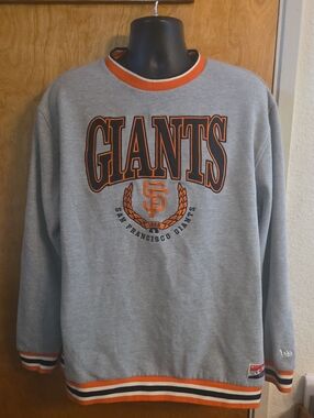New Era SAN FRANCISCO GIANTS MEN'S LAUREL SWEATER Size XXL